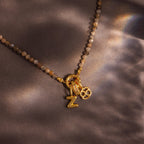 Sunstone Charm Kolyesi | Gold