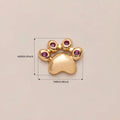 Velvet Paw Charm