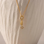 Star Opal Hand Charm