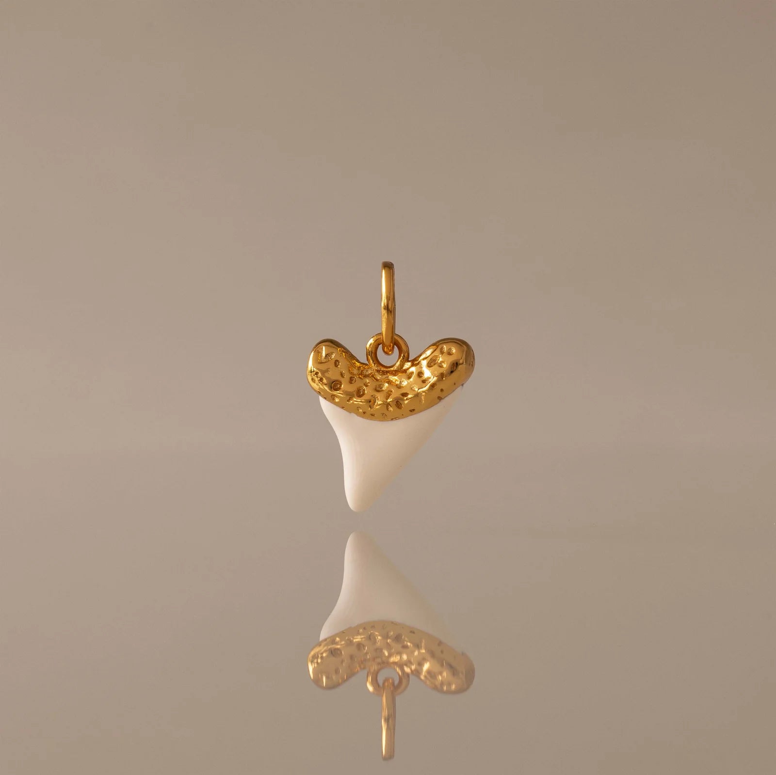 White Shark Tooth Charm