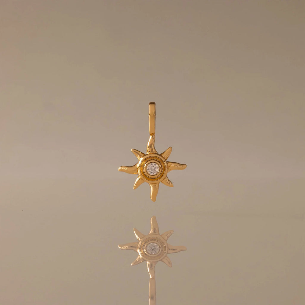 Mystic Diamond Sun Charm