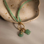 Jade Bellflower Charm