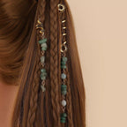 Mint Hair Braid